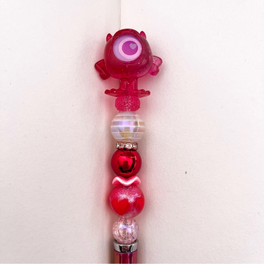 Valentine’s Mike Doorable Beaded Pen
